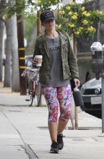 MIKA KELLY Leaves a Gym in Los Angeles 04/07/2016