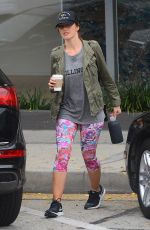 MIKA KELLY Leaves a Gym in Los Angeles 04/07/2016