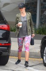 MIKA KELLY Leaves a Gym in Los Angeles 04/07/2016