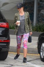 MIKA KELLY Leaves a Gym in Los Angeles 04/07/2016
