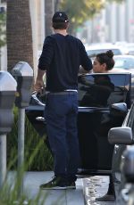 MILA KUNIS Out for Lunch in Beverly Hills 04/03/2016