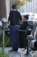 MILA KUNIS Out for Lunch in Beverly Hills 04/03/2016