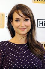 MILANA VAYNTRUB at 3rd Annual Location Managers Guild International Awards in Los Angeles 04/23/2016