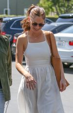 MINKA KELLY at Mauros Cafe in West Hollywood 03/25/2016