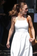 MINKA KELLY at Mauros Cafe in West Hollywood 03/25/2016