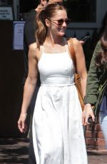 MINKA KELLY at Mauros Cafe in West Hollywood 03/25/2016