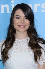 MIRANDA COSGROVE at nbcuniversal Summer Press Day in Westlake Village 04/01/2016