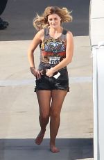 MISCHA BARTON at Dancing with the Stars Studio in Hollywood 04/04/2016