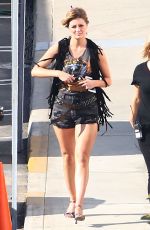 MISCHA BARTON at Dancing with the Stars Studio in Hollywood 04/04/2016
