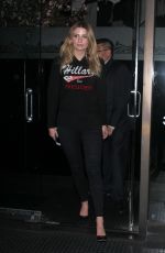 MISCHA BARTON at Mr. Chow in Beverly Hills 04/14/2016