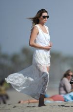 MISCHA BARTON in Bikini on the Set of a Photoshoot in Santa Monica 04/29/2016