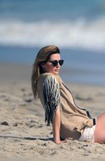 MISCHA BARTON in Bikini on the Set of a Photoshoot in Santa Monica 04/29/2016