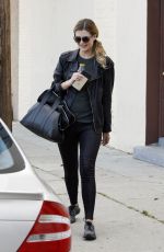 MISCHA BARTON Leaves Dancing with the Stars Rehearsals in Hollywood 03/30/2016