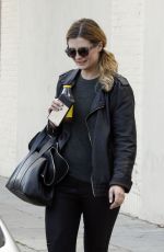 MISCHA BARTON Leaves Dancing with the Stars Rehearsals in Hollywood 03/30/2016