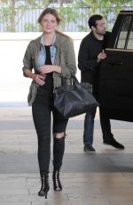 MISCHA BARTON Out and About in Beverly Hills 04/11/2016
