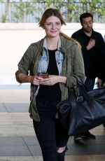 MISCHA BARTON Out and About in Beverly Hills 04/11/2016