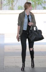 MISCHA BARTON Out and About in Beverly Hills 04/11/2016