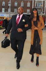 NAMO CAMPBELLE Arrives at Taschen Store in London 04/19/2016