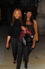 NAOMI CAMPBELL Leaves Taschen Store in London 04/19/2016