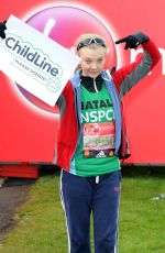 NATALIE DORMER at the London Marathon 04/24/2016