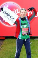 NATALIE DORMER at the London Marathon 04/24/2016