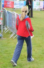 NATALIE DORMER at the London Marathon 04/24/2016