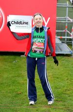 NATALIE DORMER at the London Marathon 04/24/2016