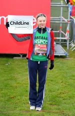 NATALIE DORMER at the London Marathon 04/24/2016
