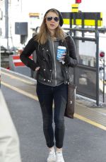 NATALIE DORMER Out and About in London 04/27/2016