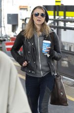 NATALIE DORMER Out and About in London 04/27/2016