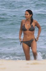 NATALIE IMBRUGLIA in Bikini at a Beach in Byron Bay 04/11/2016