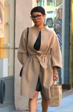 NIA LONG Out and About in Beverly Hills 04/14/2016