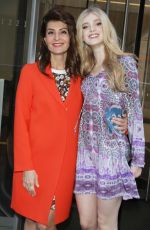 NIA VARDALOS and ELENA KAMPORIUS at SiriusXM Studios in New York 03/18/2016