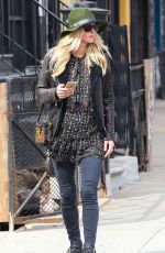 NICKY HILTON Out and About in New York 03/31/2016