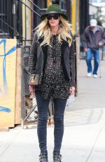 NICKY HILTON Out and About in New York 03/31/2016