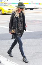 NICKY HILTON Out and About in New York 03/31/2016