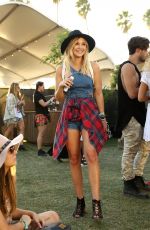 OLIVIA HOLT at Coachella Valley Music and Arts Festival, Day 2 04/16/2016