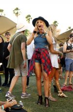 OLIVIA HOLT at Coachella Valley Music and Arts Festival, Day 2 04/16/2016