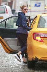 OLIVIA PALERMO Out and  About in New York 04/04/2016