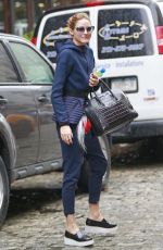 OLIVIA PALERMO Out and  About in New York 04/04/2016