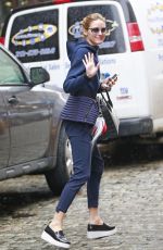 OLIVIA PALERMO Out and  About in New York 04/04/2016
