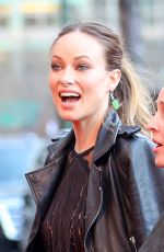 OLIVIA WILDE Arrives at 