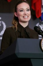 OLIVIA WILDE at Annual McGovern-dole Leadership Awards in Washington 04/12/2016