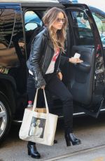 OLIVIA WILDE Out and About in New York 04/14/2016