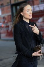 OLIVIA WILDE Out in New York 04/07/2016