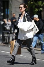 OLIVIA WILDE Out Shopping in New York 04/14/2016