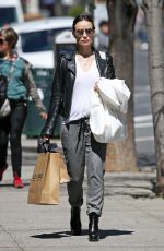 OLIVIA WILDE Out Shopping in New York 04/14/2016