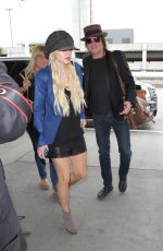 ORIANTHI at LAX Airport in Los Angeles 04/08/2016