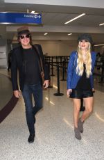 ORIANTHI at LAX Airport in Los Angeles 04/08/2016