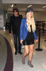 ORIANTHI at LAX Airport in Los Angeles 04/08/2016